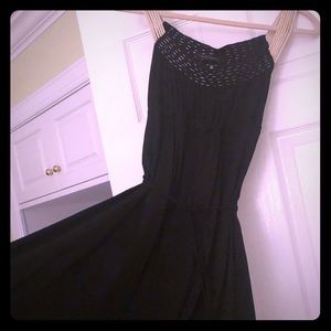Tahari silk rope tie dress, size 8. Fun and easy!